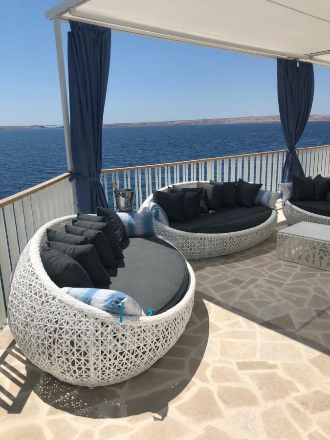 Villa Beline Direct Aan Zee, Verwarmd Zwembad En Sauna Tribanj-Kruscica Exterior foto